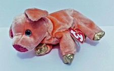 Ty Beanie Baby 2000 Zodiac Collection Pig Plush Stuffed Animal With Tag