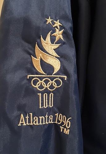 NWT Vintage STARTER Atlanta Olympic 1996 Summer Games Pullover USA 2XL RW&B! - Picture 4 of 6