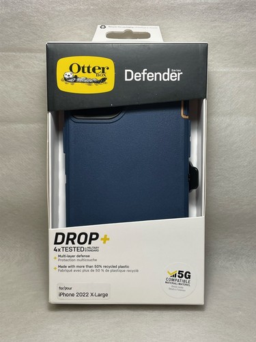 Otterbox Defender Case for Apple iPhone 15/14 Plus (NOT PRO)- Blue Suede Shoes!
