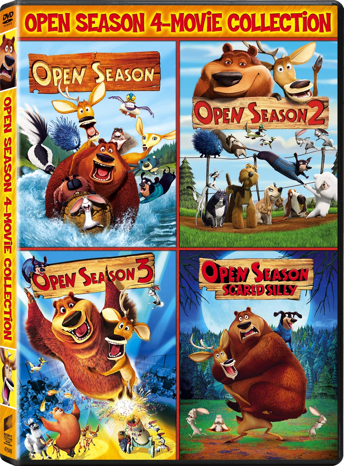 Open Season (2006) / Open Season 2 / Open Season 3 / Open Season: Scared S (DVD)