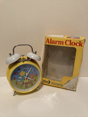 Vintage Mr Men Wecker mit Original Box von House Martin 1990