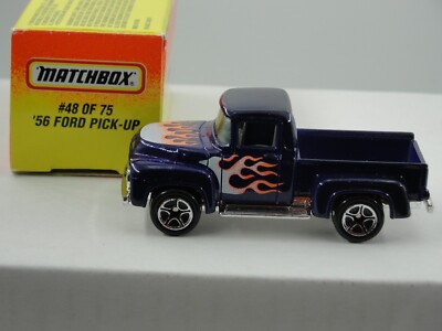 MATCHBOX-#MB48 OF 75--56 FORD PICK UP-PURPLE--YELLOW BOX- | eBay