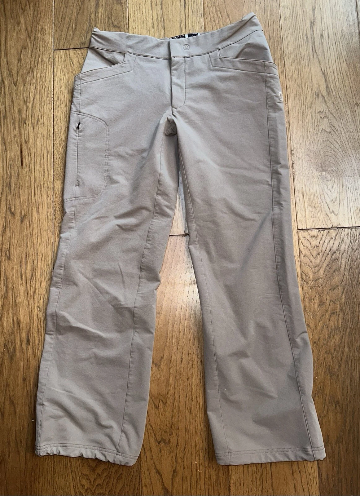 Mountain Hardwear Women’s Reduxion Softshell Beige Hiking Pants / Size 12
Opens in a new window or t