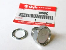 Suzuki Oil Drain Bolt & Gasket Seal magnet oem gs1150 gs700 gs650 gsx1100 katana