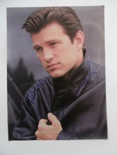 Chris Isaak autograph signed A4 magazine image