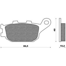 Pastilles De Frein ONE RIF FD0172 Pour Suzuki 650 GSF S Bandit 2007-2013