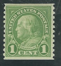 #597...1 Cent...Franklin...6 Stamps...MNH