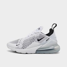 Women's Nike Air Max 270 Casual Shoes White/Black/White AH6789 100