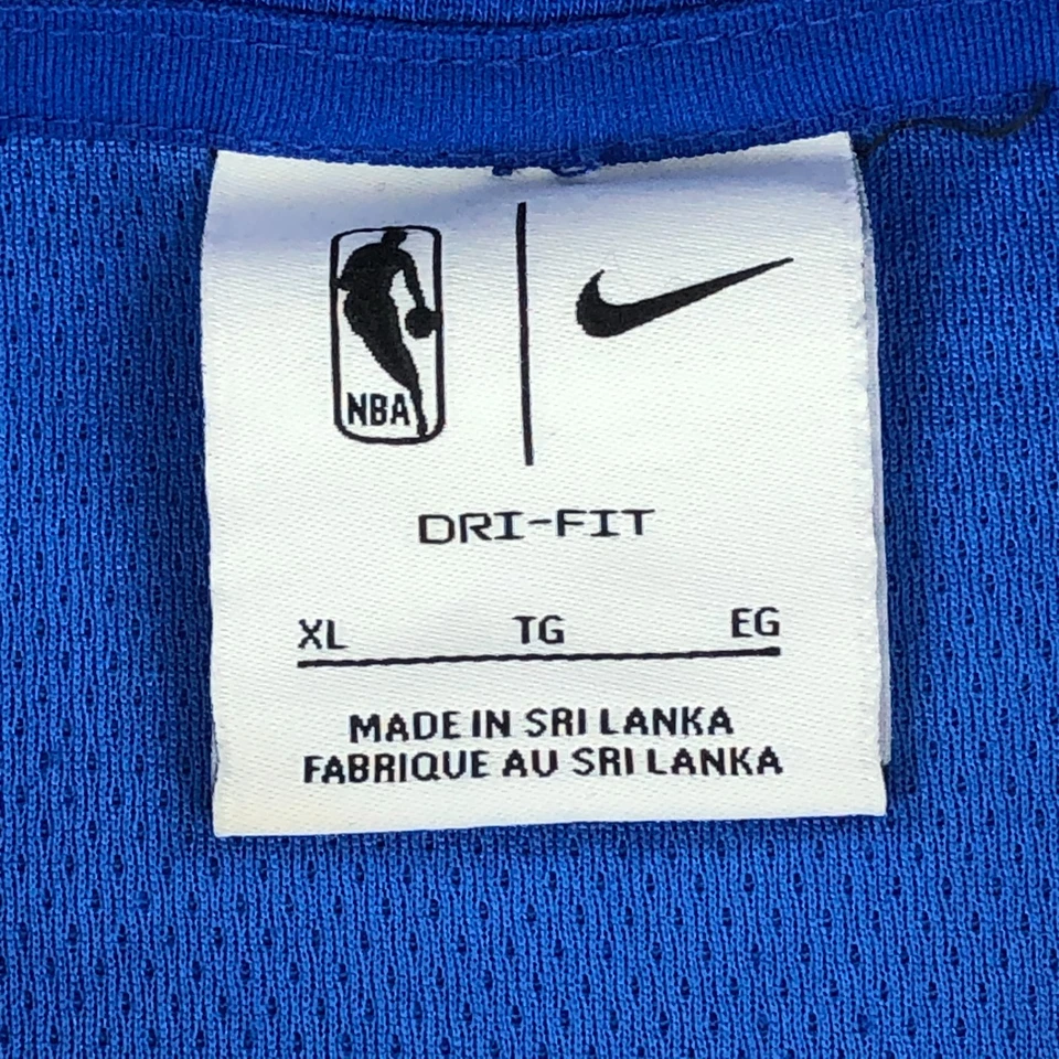 Nike Dallas Mavericks 1/4 Zip Pullover Mens XL Blue Long Sleeve Fleece Sweater - Image 3 of 4