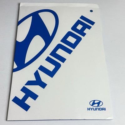 HYUNDAI GENEVA 1997 / Press Media Kit / CH Deutsch