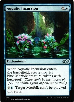 MTG TCG - Aquatic Incursion 271 Jumpstart 2022 - NM