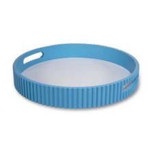 VASSOIO DA PORTATA E ARREDO TURCHESE MDF 30 cm