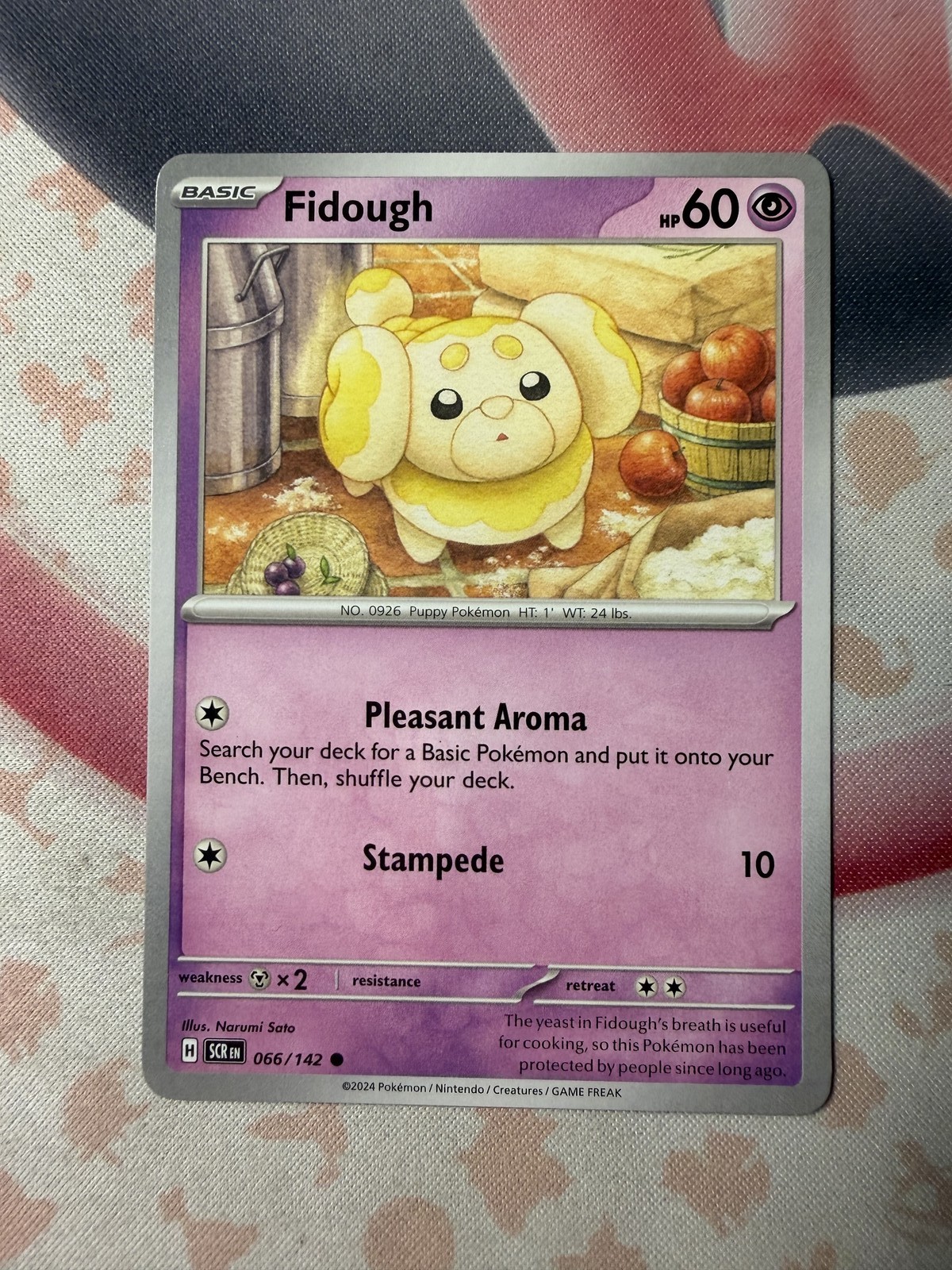 Fidough Common SV07: Stellar Crown 066/142 NM English