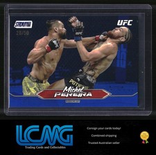 D8G 2025 Stadium Club UFC #94 Michel Pereira Blue Foil #/50
