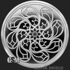 2026 Silver Shield ROSE WINDOW v3 - 1oz .999 Silver Proof - Pre Sale