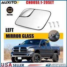 For Dodge Ram 2500 3500 2005-2009 Driver Side Heated Towing Mirror Glass 1-5x