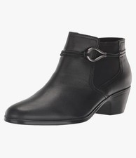 Clarks Emily 2 Kaylie 26174079 Boots Women's US 7 Black Leather Bootie GAL313