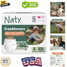 FreeMovers Pull Up Training Pants for Sensitive Skin  Hypoallergenic Potty T...