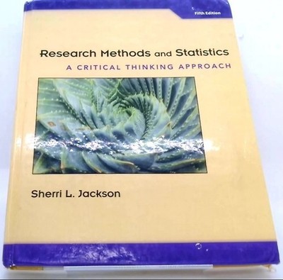 Research Methods and Statistics: Jackson 5th Ed. (Paperback) Good, Margin Notes