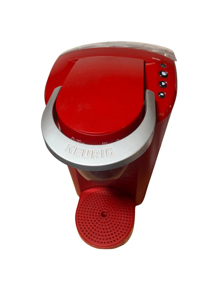 Keurig K-Compact Coffee Maker Single Serve K-Cup Pod Coffee Brewer Red K35 - Image 3 of 4