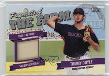 2018 Topps Pro Debut Fragments of the Farm Relics Tommy Doyle #FOTF-GR 0l2q