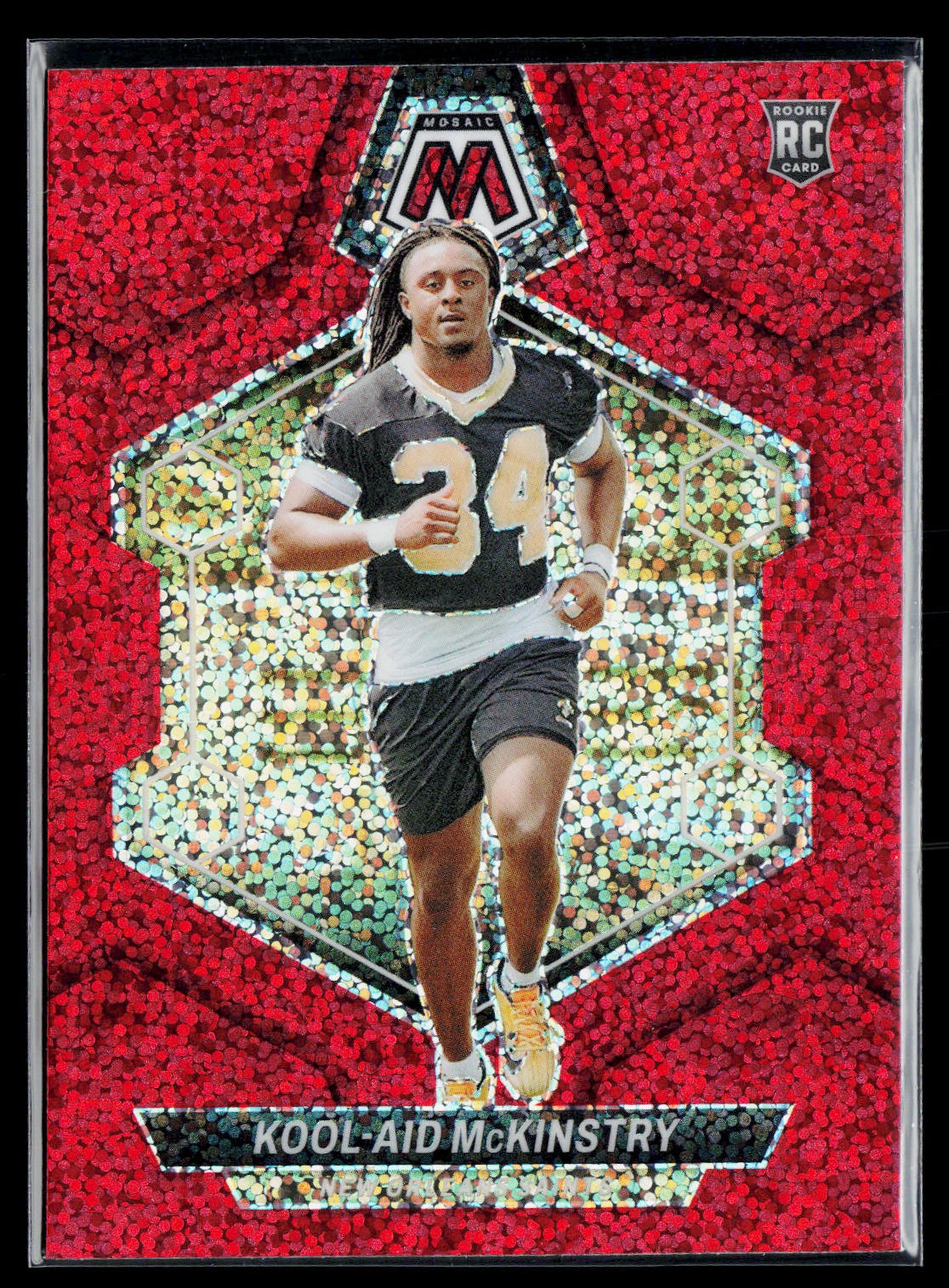 2024 Panini Mosaic #341 Kool-Aid McKinstry Red Sparkle