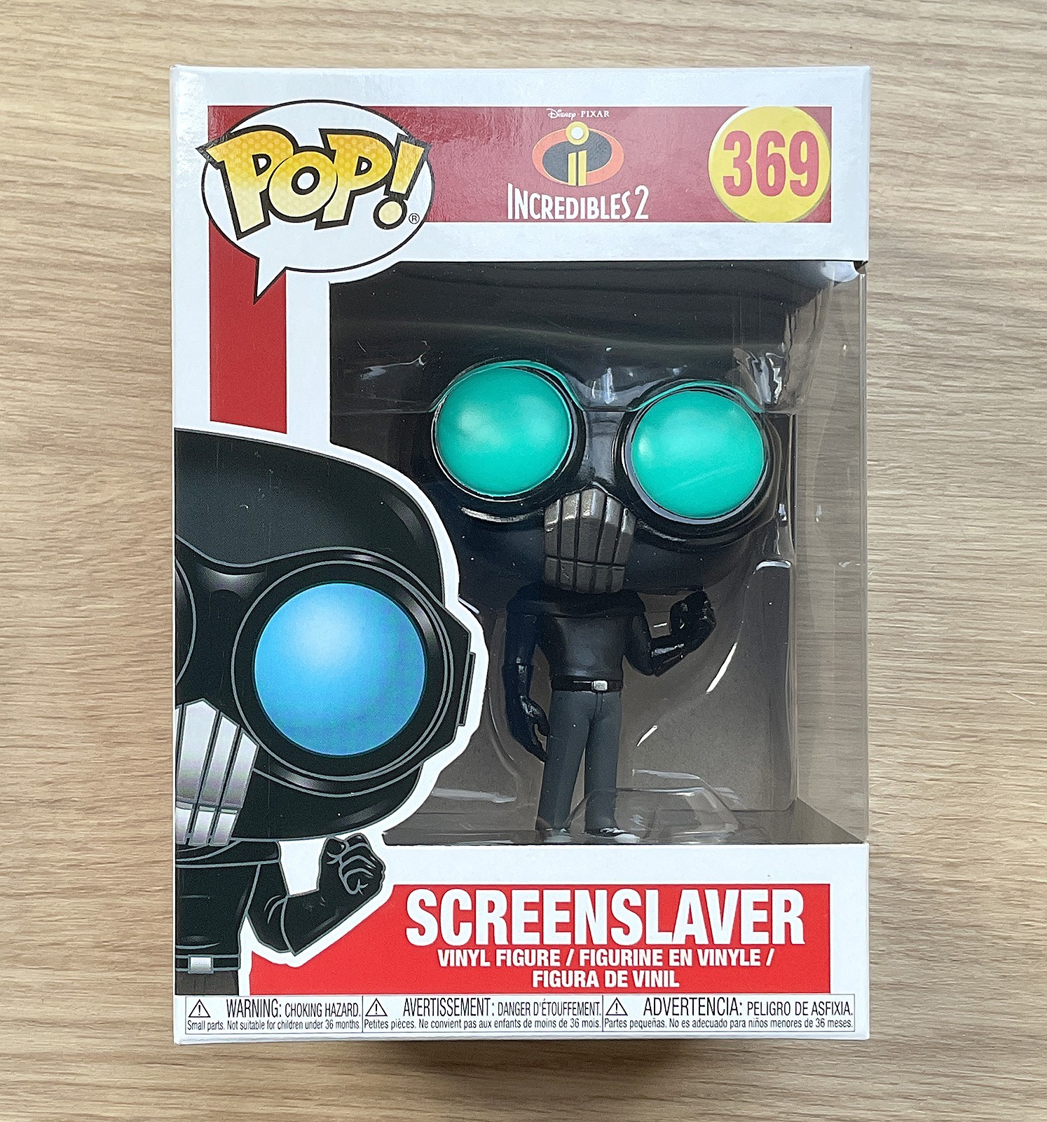 Funko Pop Disney Increíbles 2 Salvapantallas #369 + Protector Gratis