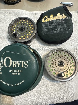 ORVIS BATTENKILL MARK IV 英国製 　替スプール付 Orvis Battenkill Mark IV (Hardy Made) Fly Reel Made in England