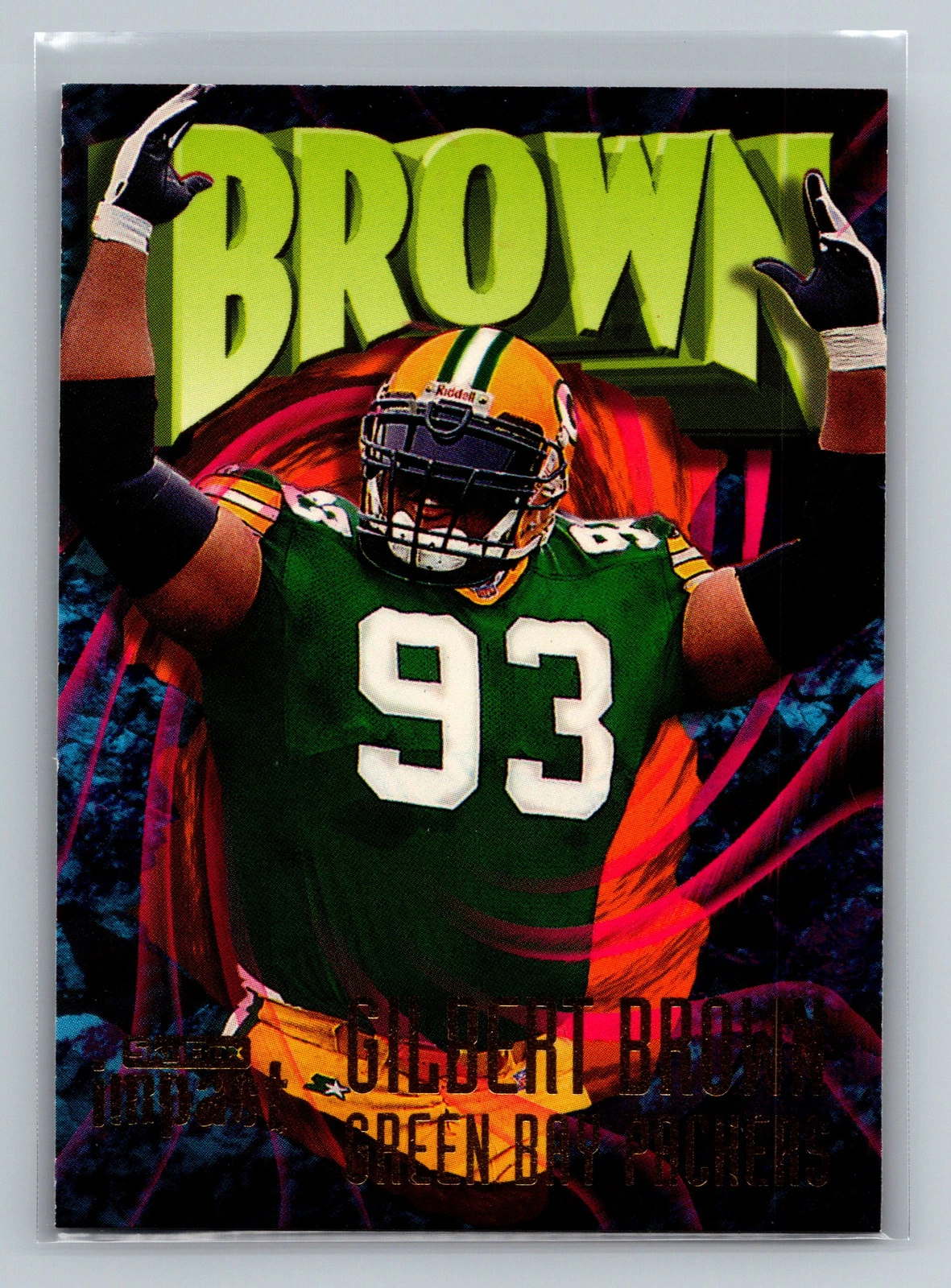 Gilbert Brown trading card