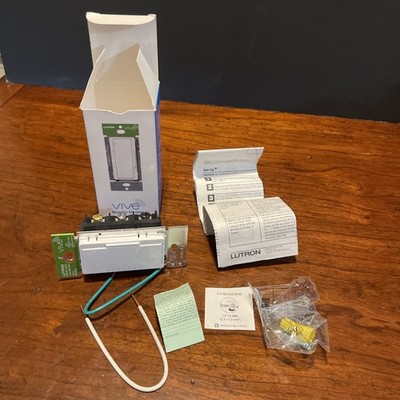 Lutron MRF2S-6ND-120-WH Wireless Dimmer - White - NEW Open Box