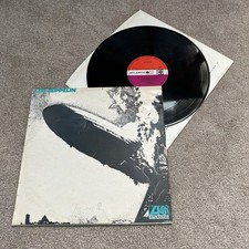 Led Zeppelin - I Vinyl Record FIRST UK Press ...