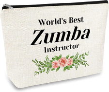 Zumba Instructor Gifts Zumba Gift for Women Makeup Bag Zumba Teacher Appreciatio