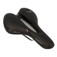 Selle loisir selle royal respiro moderate unisex noir avec ouverture centrale