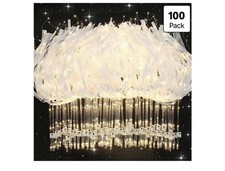 100 PCS Light Up Wedding Wands for Send Off - LED Fairy Wands with 3 Colors