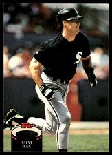 Steve Sax 1992 Stadium Club #635 White Sox MLB READ FREE SHIPPING AutographDen
