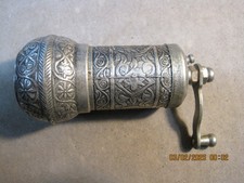 Turkish Armenian Pepper Salt Spice Mill Bazaar Anatolia Handcrafted
