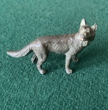 Vintage Lead WOLF Figure, Germany, 2-1/2