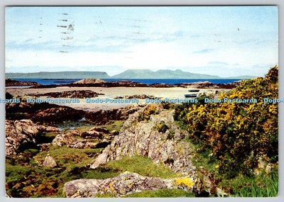 D308910 Inverness Shire Rum und Eigg von Arisaig Morar Road D R McAlpine J Arth