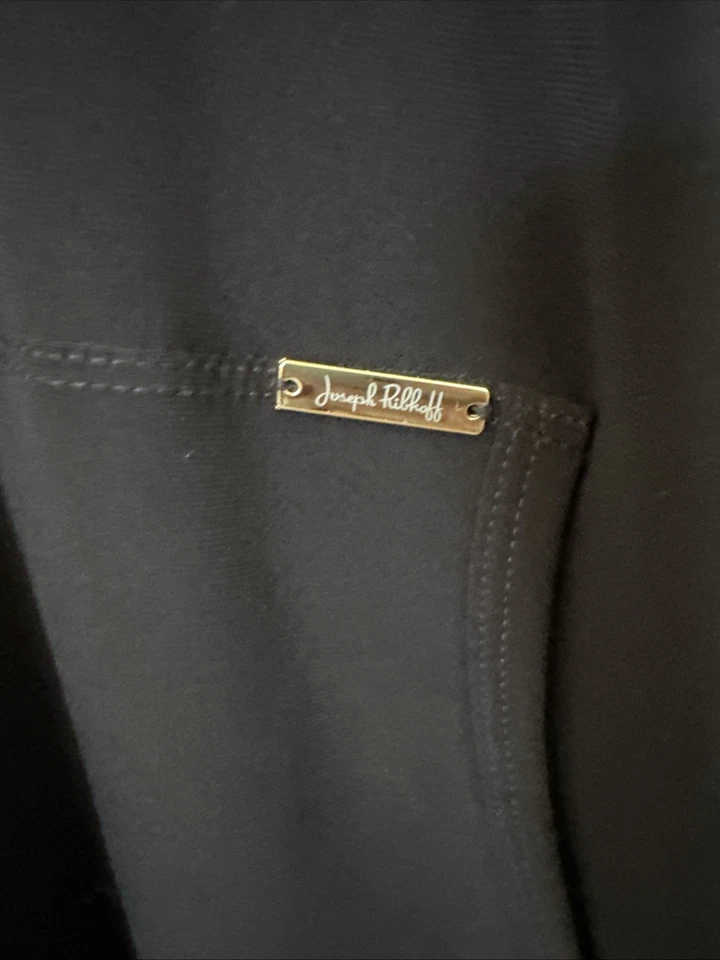 Joseph Ribkoff Sudadera con Capucha Transparente Estilo 173182 Negra Talla 14 Foto 2 de 4