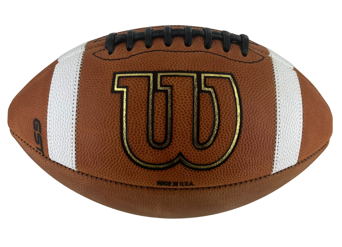 Wilson GST 1003 NCAA Leather Game Football Wtf1003 for sale online