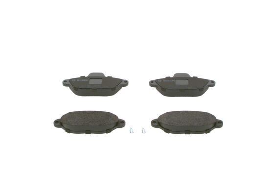 4 St. Bosch Bremsbelagsatz, Scheibenbremse 0986461119-image