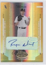 2004 Leaf Certified Materials Gold Mirror 4/25 Ryan Meaux #295 Auto 0c6