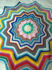 New Handmade Crochet Lap blanket, Throw, Gift Idea