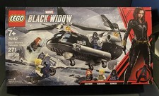 LEGO Super Heroes: Black Widow's Helicopter Chase (76162) for sale