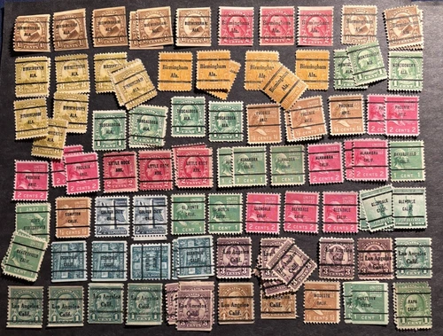 UNITED STATES BUREAU U.S. PRECANCELS COLLECTION BETTER VALUE DEALER LOT (1000) +