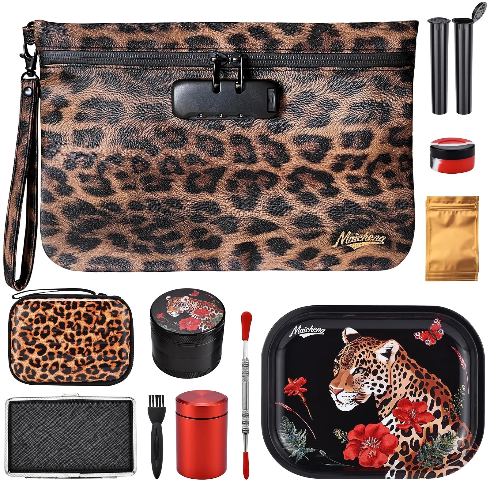 MAICHENG Storage Bag with Combination Lock and Accessories Travel Medicine Ba...
Opens in a new wind