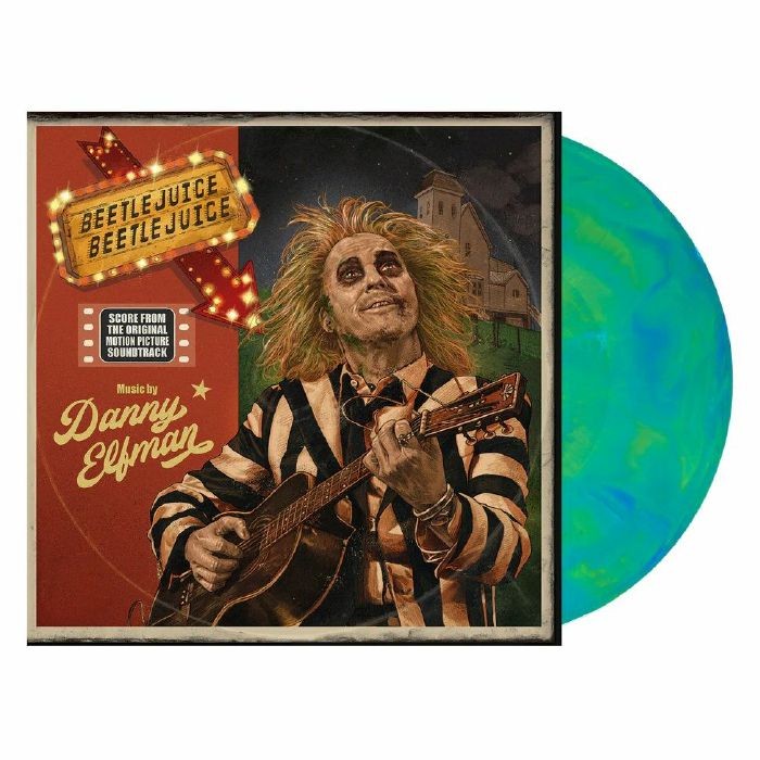 ELFMAN, Danny - Beetlejuice Beetlejuice (Soundtrack) - GREEN & BLUE VINYL LP