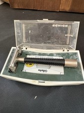 Vtg 1960s Schick Krona Safety Razor With Orig...