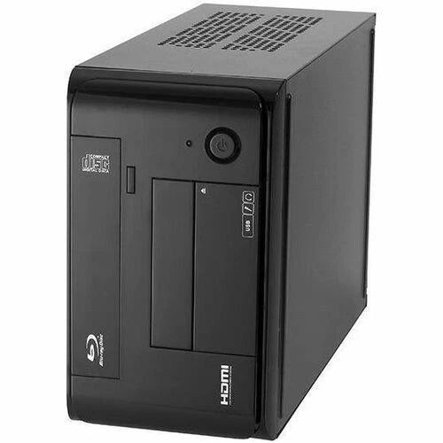 APEX MINI ITX Small CASE MI-008 BLACK PIANO Glossy with 250W Power Supply - Image 3 of 4