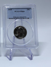 PCGS 1964-P Washington Quarter, PR66 25C